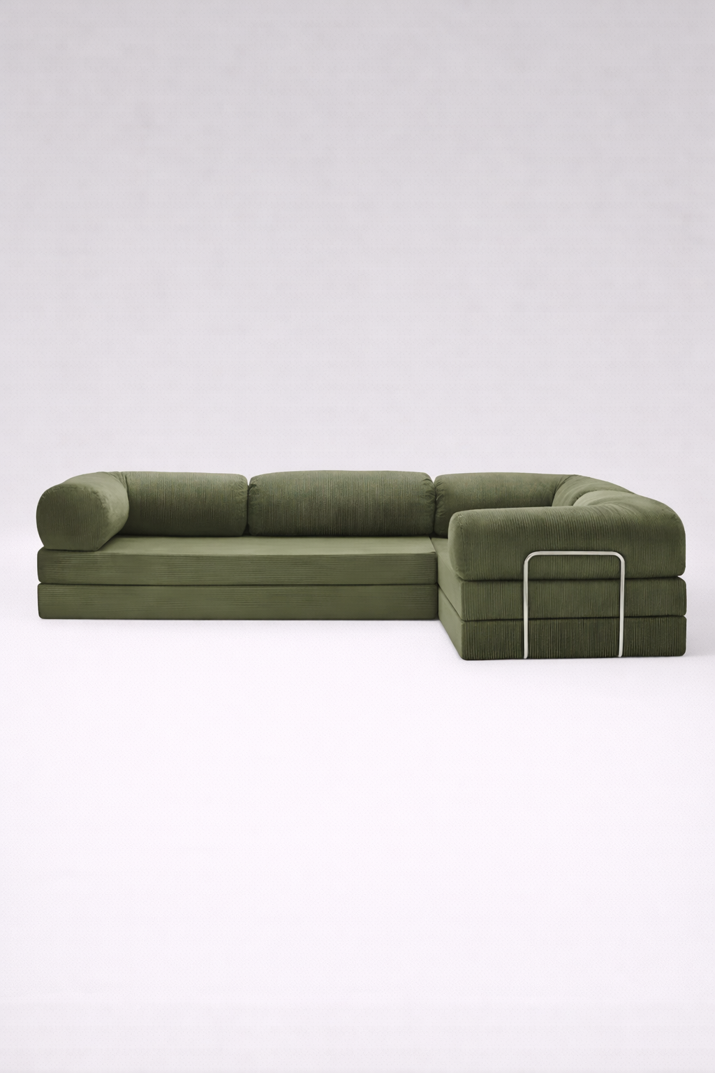 Confex Ecksofa - Grüner Cord