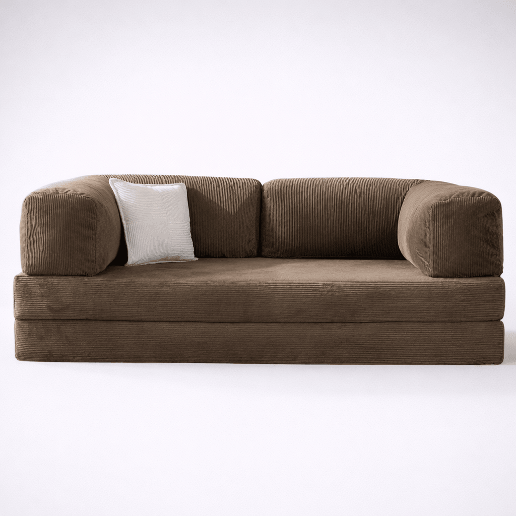 Confex Beige Sofa Bed and Couch - Sofa Luz