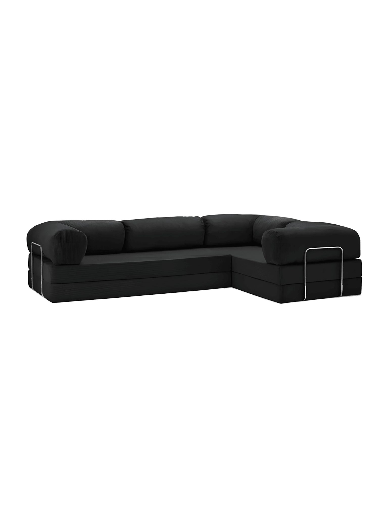 Confex Corner Sofa - Anthracite Corduroy - Sofa Luz