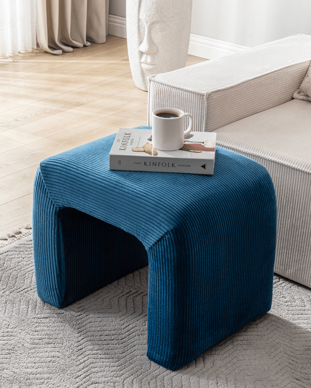 Stylish and practical, the Confex Ottoman Mesa creates calm interiors and improves daily living flow.
