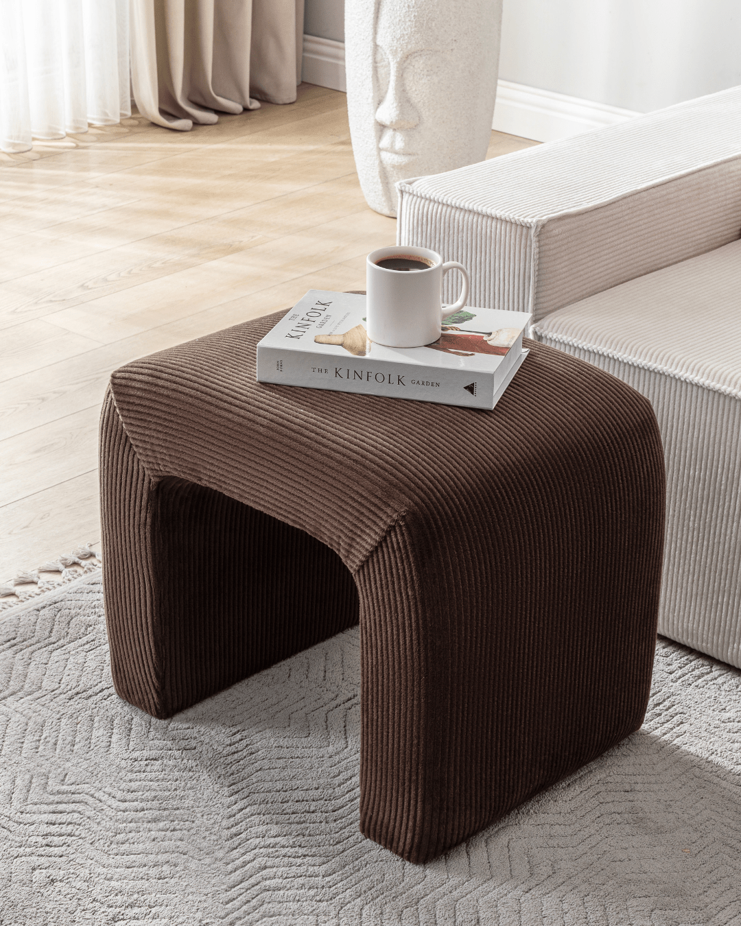Confex Ottoman Mesa softens modern interiors with tactile warmth, turning every corner into a calm escape.