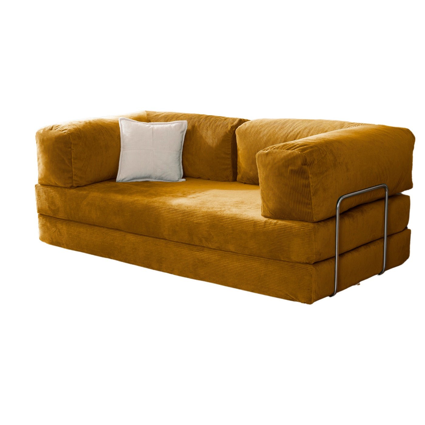 Confex Mustard modular sofa bed and couch