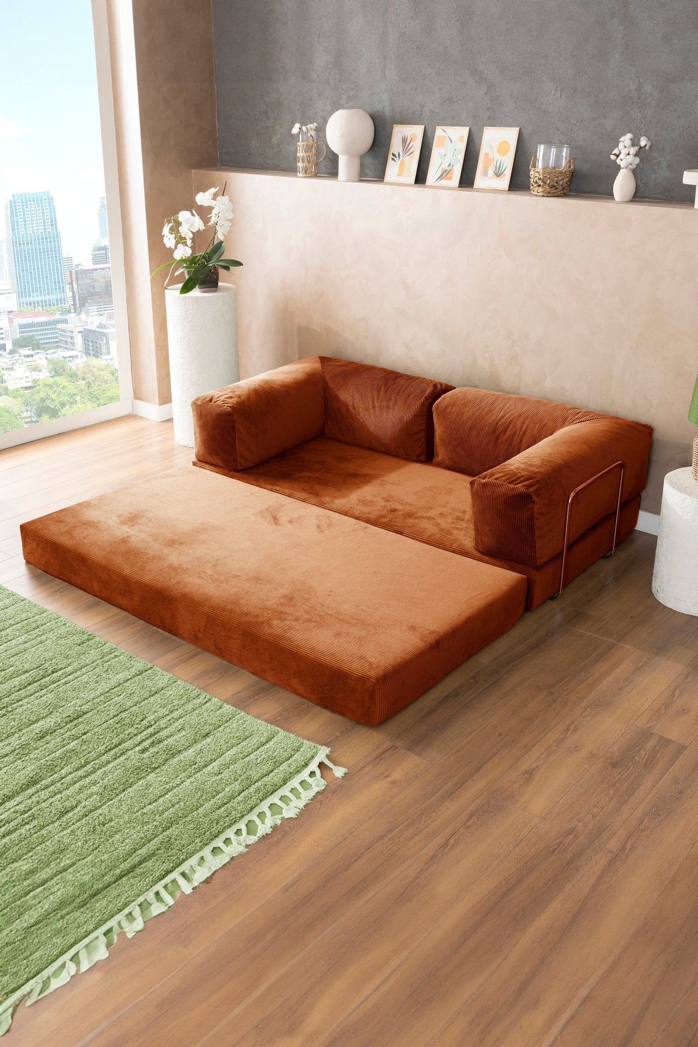Confex Orange - Sofa Luz