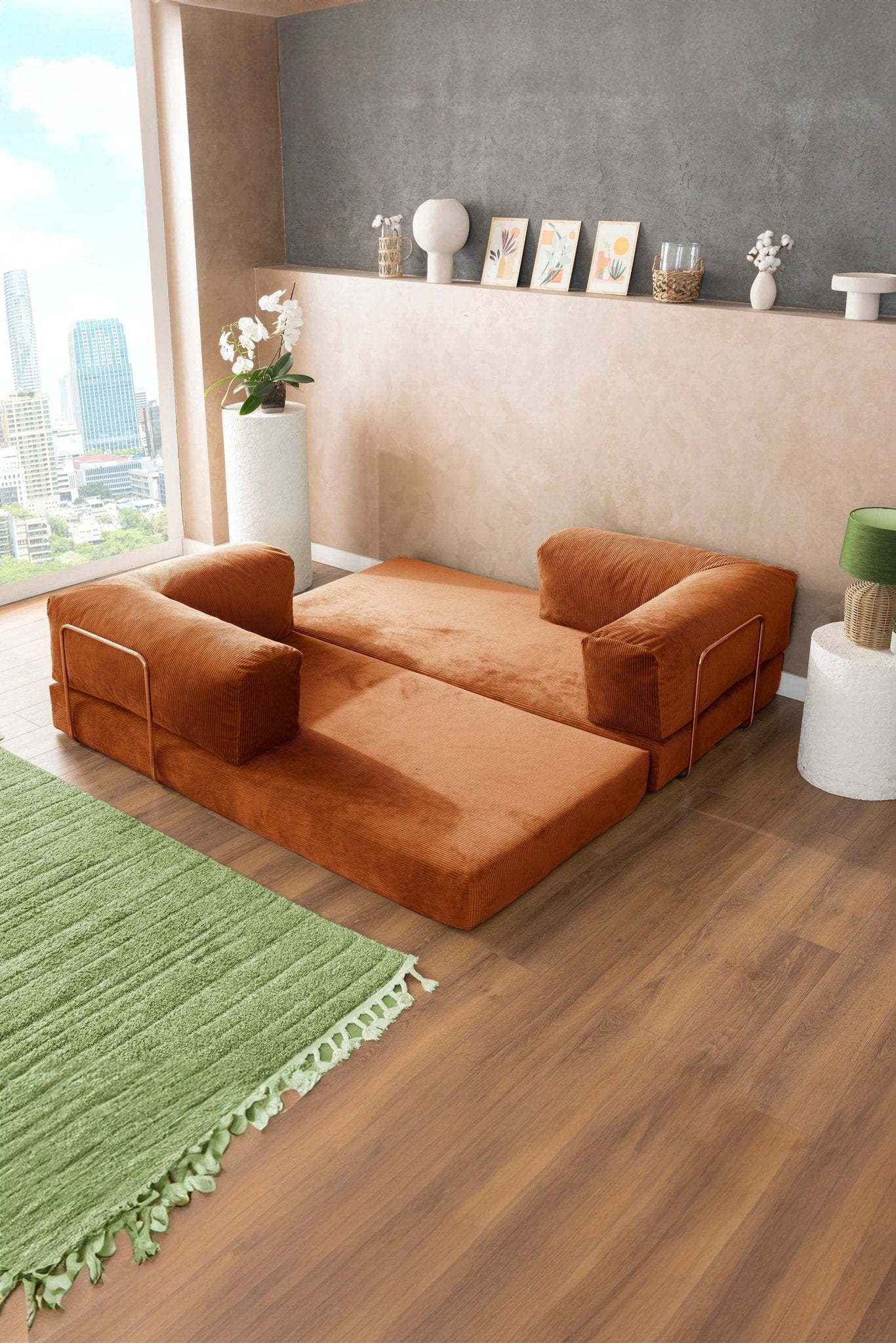 Confex Orange - Sofa Luz