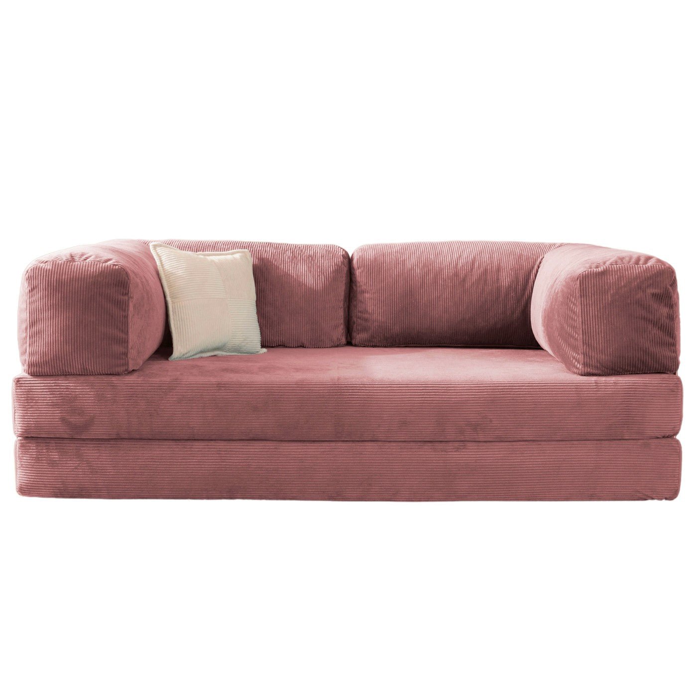 Confex Pink modular teddy sofa bed and couch