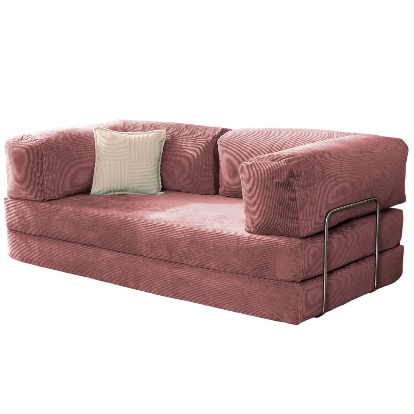 Confex Pink modular teddy sofa bed and couch