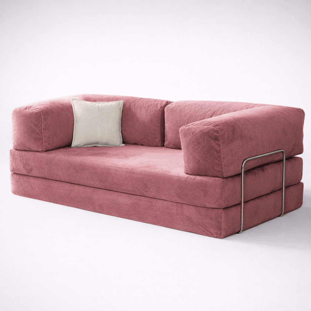 Confex Pink Sofa Bed and Couch - Sofa Luz