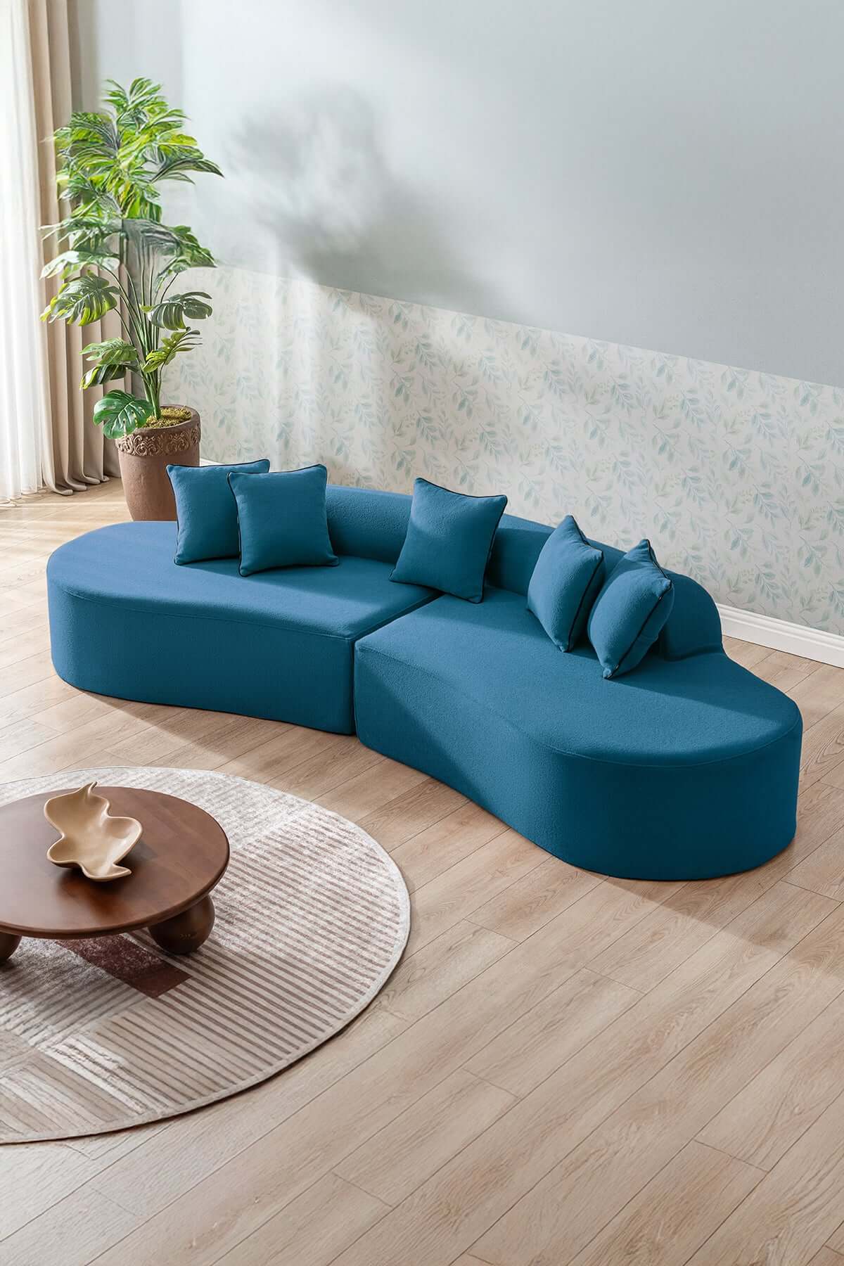 Curvo Sofa Blue