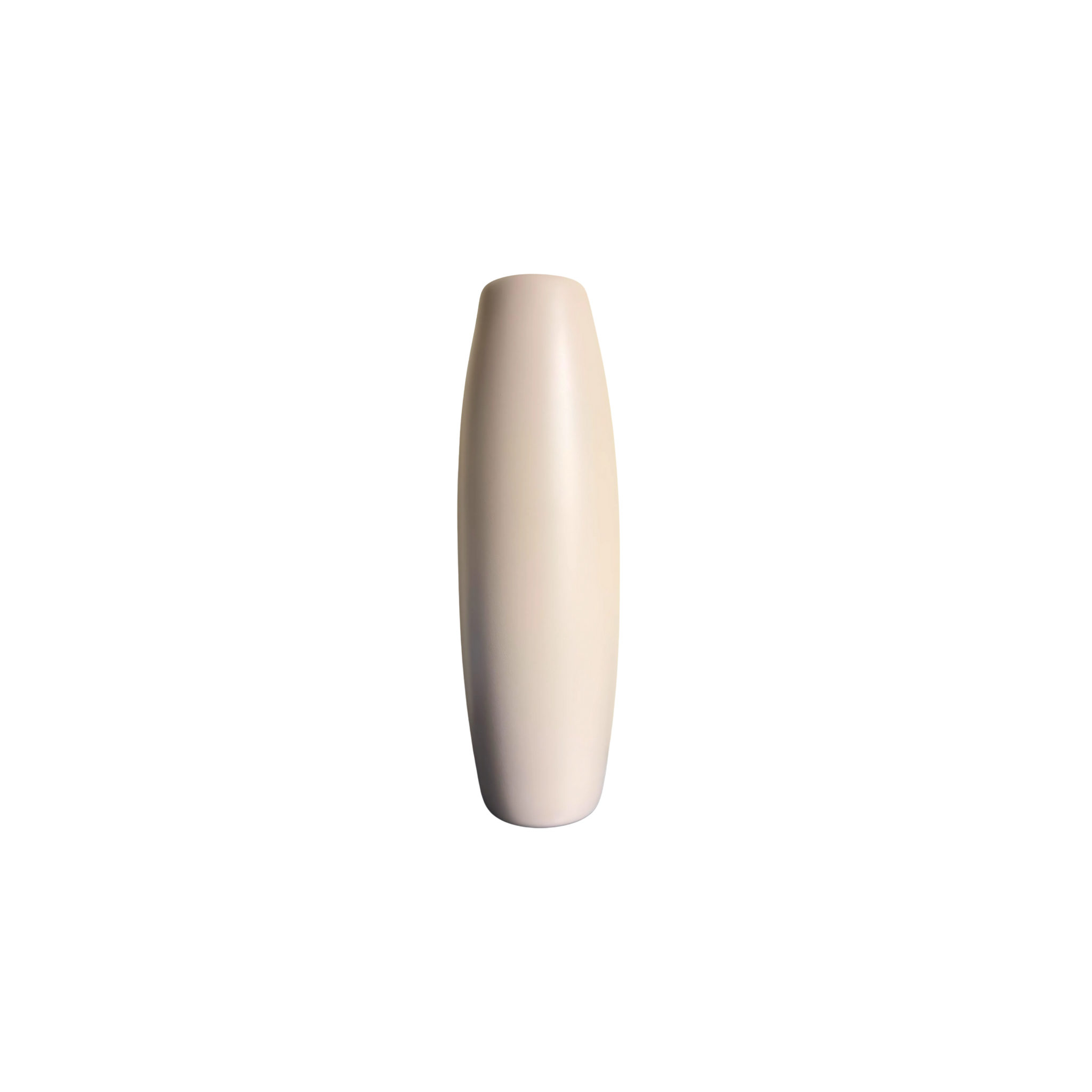 Celora™ – Jarrón de cerámica mate hecho a mano (Beige)