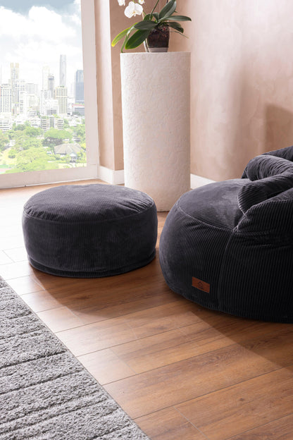 Sofio Poufs Anthracite - Sofa Luz