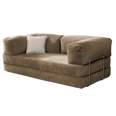 Confex Beige modular sleeper teddy sofa bed