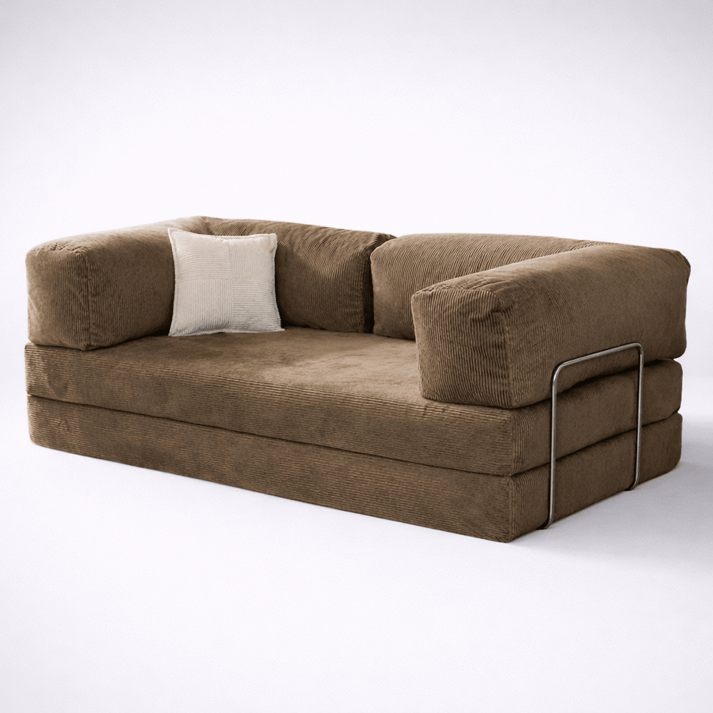 Confex Beige Sofa Bed and Couch - Sofa Luz