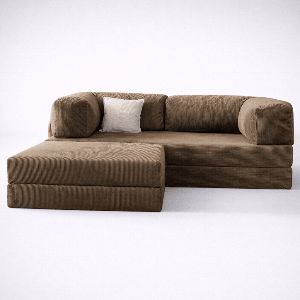 Confex Beige Sofa Bed and Couch - Sofa Luz
