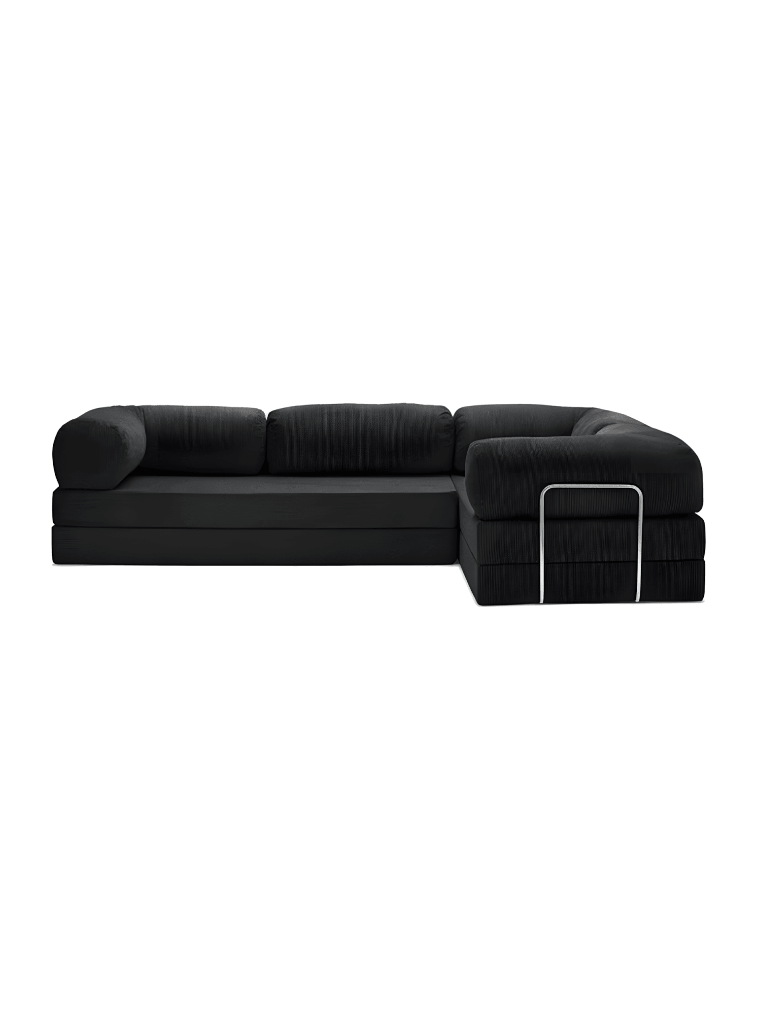 Confex Corner Sofa - Anthracite Corduroy - Sofa Luz