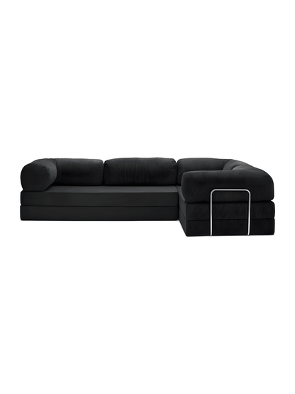 Confex Corner Sofa - Anthracite Corduroy - Sofa Luz