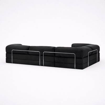 Confex Corner Sofa - Anthracite Corduroy - Sofa Luz