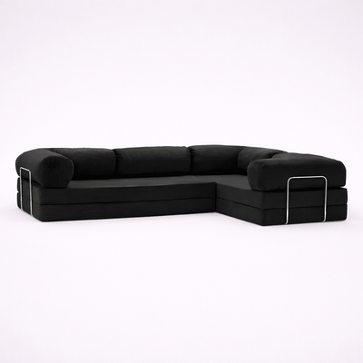 Confex Corner Sofa - Anthracite Corduroy - Sofa Luz