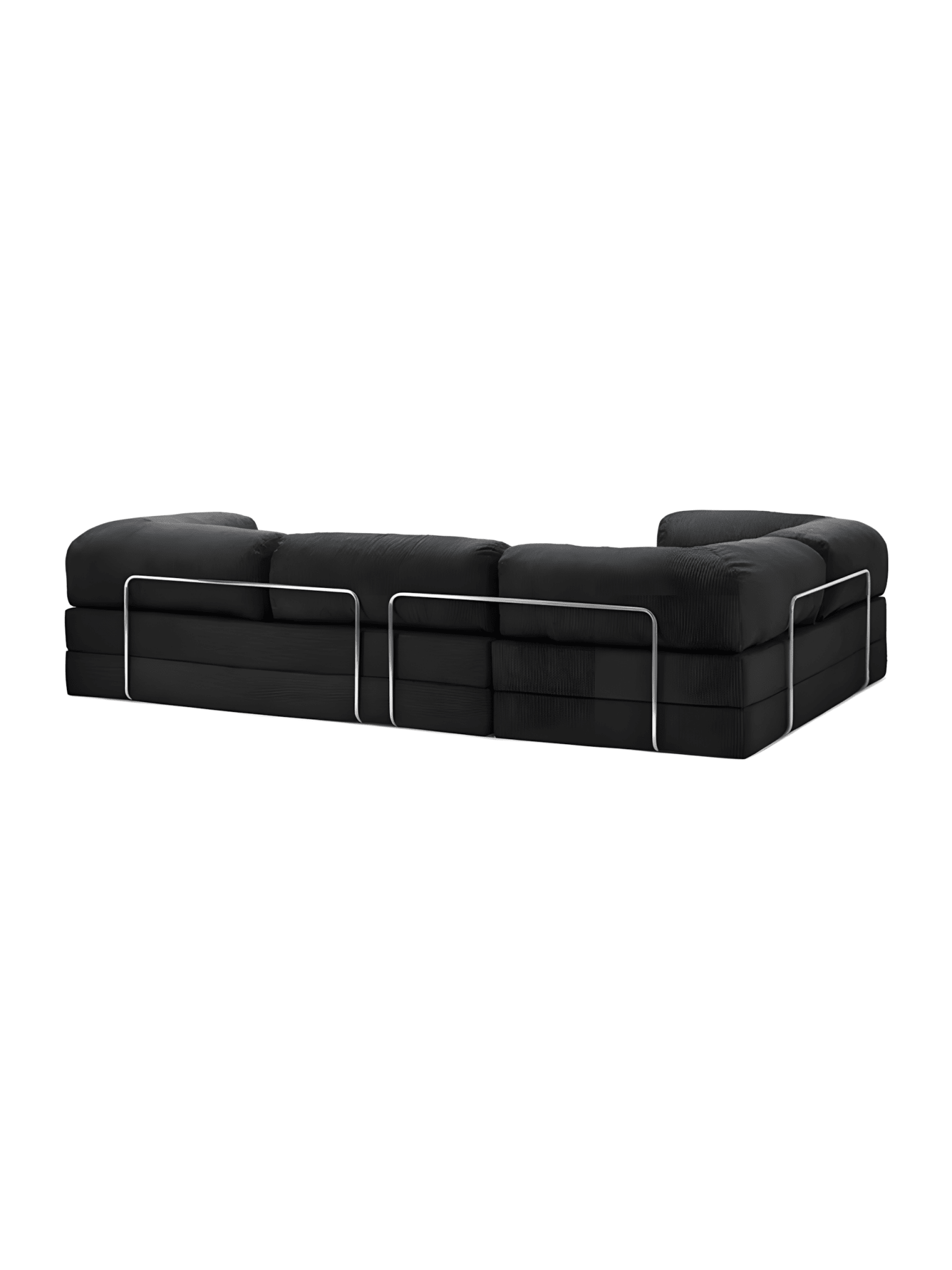 Confex Corner Sofa - Anthracite Corduroy - Sofa Luz
