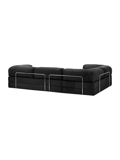 Confex Corner Sofa - Anthracite Corduroy - Sofa Luz