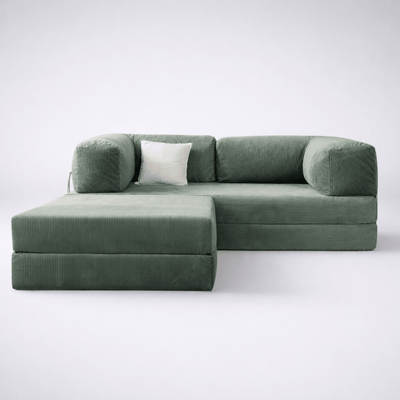 Confex Green Sofa Bed and Couch - Sofa Luz