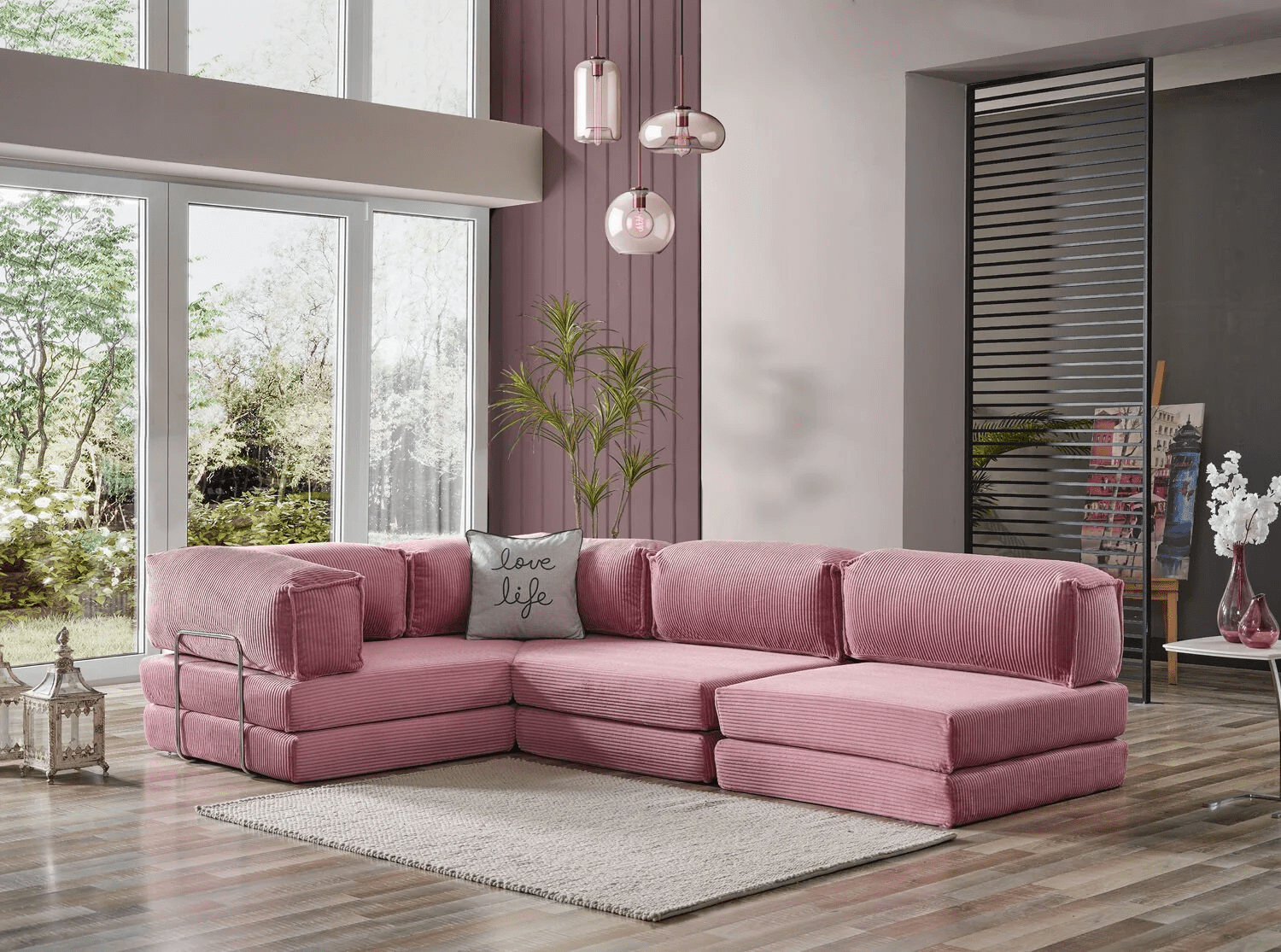 Confex MOD Pink - Sofa Luz