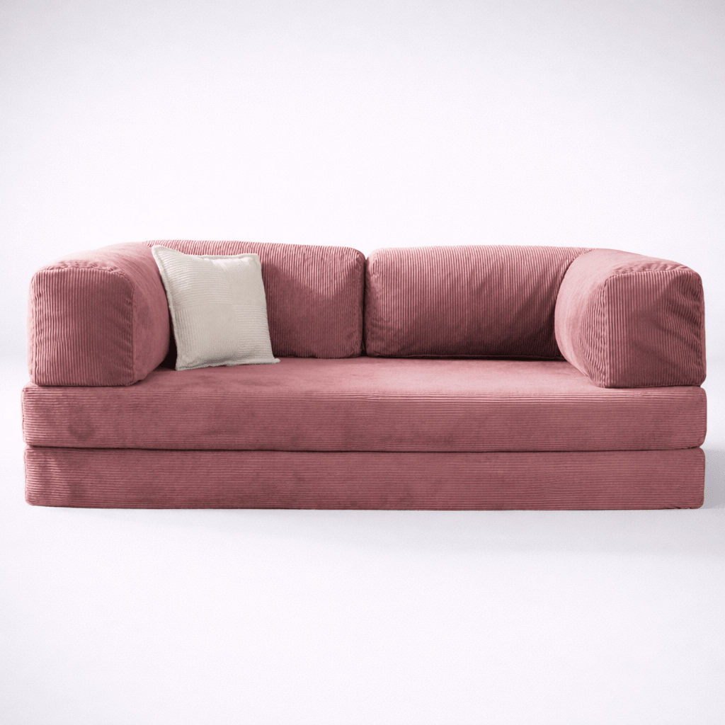 Confex Pink Sofa Bed and Couch - Sofa Luz
