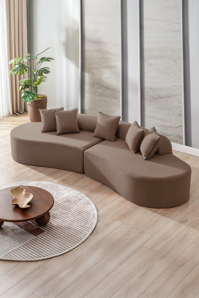 Divano Curvo Beige