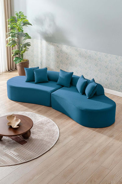 Canapé Curvo Bleu