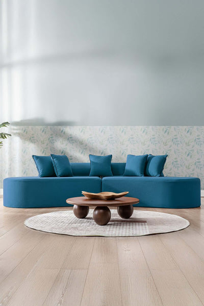 Canapé Curvo Bleu