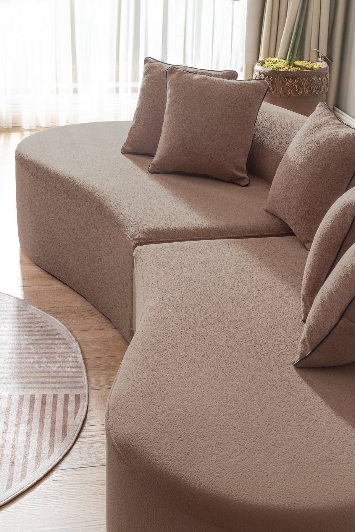 Canapé Curvo Beige