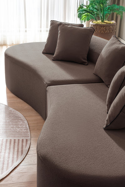 Curvo Sofa Brown