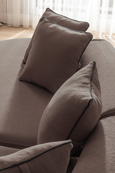 Curvo Sofa Brown