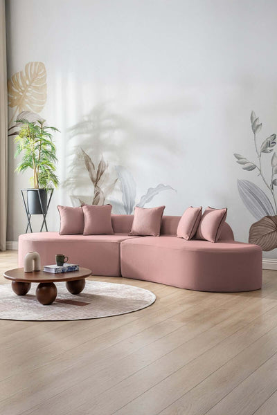 Curve Sofa Pink