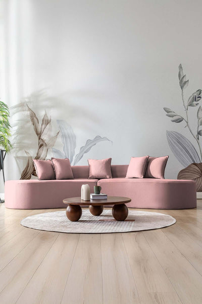 Curve Sofa Pink