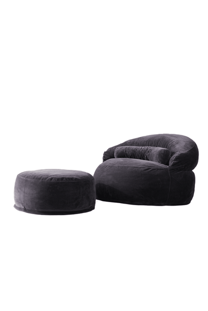 Sofio Poufs Anthracite - Sofa Luz