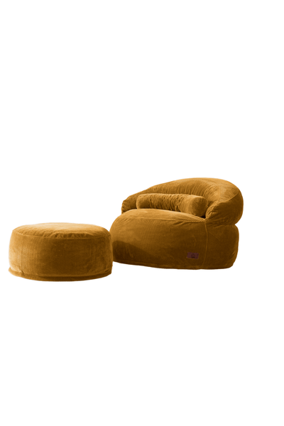 Sofio Poufs Mustard - Sofa Luz