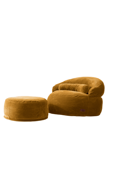 Sofio Poufs Mustard - Sofa Luz
