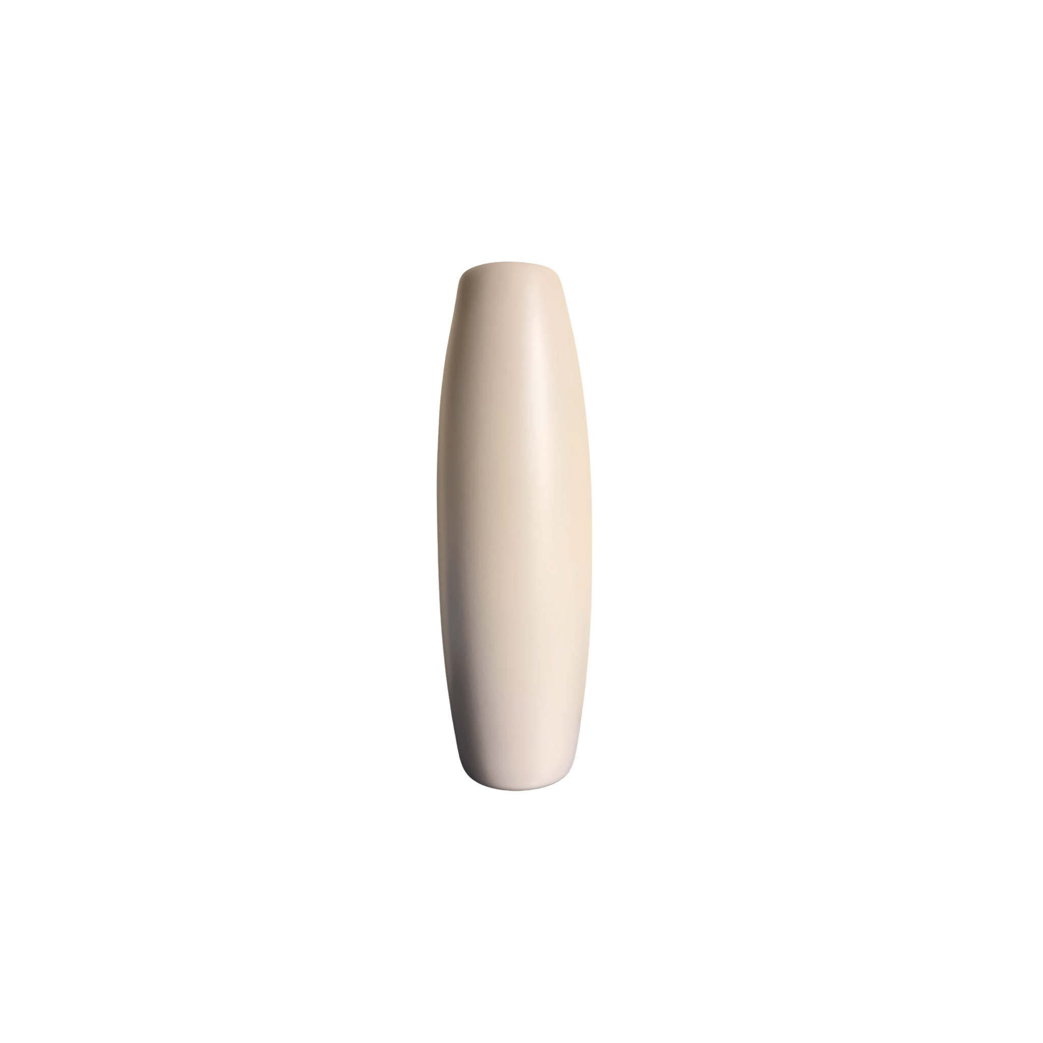 Solara™ – Handcrafted Tall Ceramic Vase (Beige) - Sofa Luz