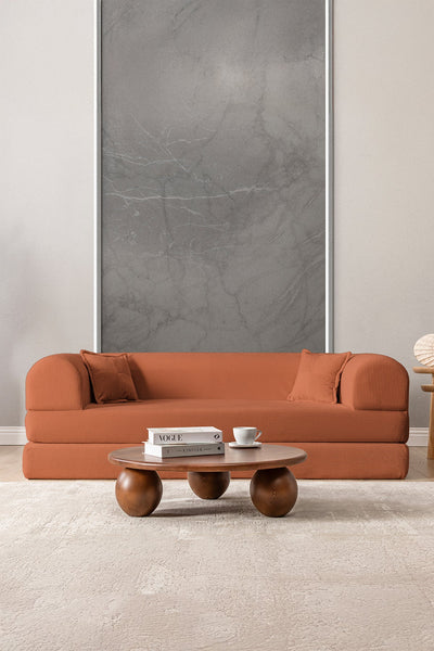Velvo Sofa Orange - Sofaluz Studio